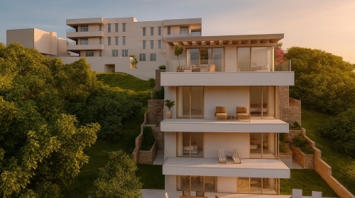 IDEJNI PROJEKT ZA ZGRADU sa 6 stanova - apartmana | Zemljište 600 m2 | Dubrovnik | Tražena lokacija